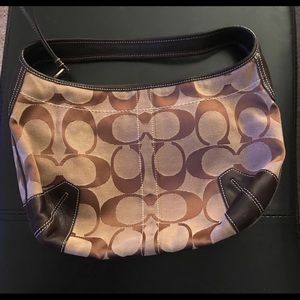 Coach bag; practically brand new; gently used